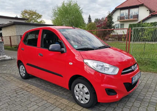 hyundai i10 czyżew Hyundai i10 cena 13900 przebieg: 127447, rok produkcji 2013 z Czyżew